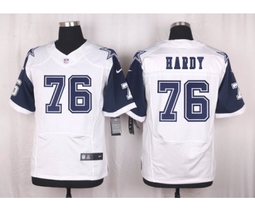 Men's Dallas Cowboys #76 Greg Hardy Nike White Color Rush 2015 NFL Elite Jersey
