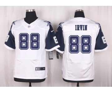 Men's Dallas Cowboys #88 Michael Irvin Nike White Color Rush 2015 NFL Elite Jersey
