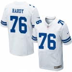 Men's Nike Dallas Cowboys #76 Greg Hardy Elite White NFL Jersey