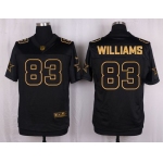 Nike Cowboys #83 Terrance Williams Black Men's Stitched NFL Elite Pro Line Gold Collection Jersey