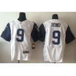 Nike Cowboys 9 Tony Romo White Color Rush Elite Jersey