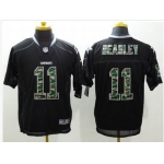 Nike Dallas Cowboys #11 Cole Beasley Black Men's Stitched NFL Elite Camo Fashion Jersey