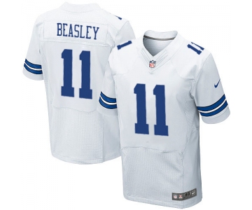 Nike Dallas Cowboys #11 Cole Beasley white Elite Jersey