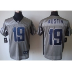 Nike Dallas Cowboys #19 Miles Austin Gray Shadow Elite Jersey