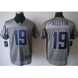 Nike Dallas Cowboys #19 Miles Austin Gray Shadow Elite Jersey