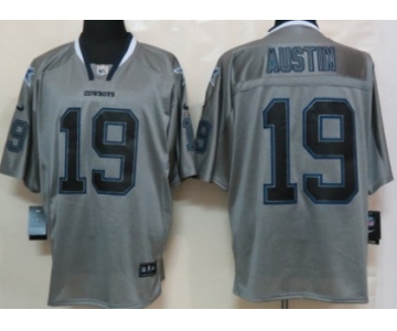 Nike Dallas Cowboys #19 Miles Austin Lights Out Gray Elite Jersey