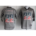 Nike Dallas Cowboys #22 Emmitt Smith 2014 USA Flag Fashion Gray Elite Jersey