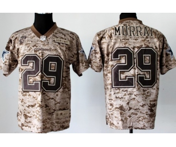 Nike Dallas Cowboys #29 DeMarco Murray 2013 USMC Camo Elite Jersey