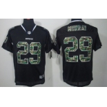 Nike Dallas Cowboys #29 DeMarco Murray Black With Camo Elite Jersey