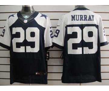 Nike Dallas Cowboys #29 DeMarco Murray Blue Thanksgiving Elite Jersey