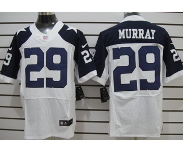 Nike Dallas Cowboys #29 DeMarco Murray White Thanksgiving Elite Jersey