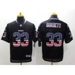 Nike Dallas Cowboys #33 Tony Dorsett 2014 USA Flag Fashion Black Elite Jersey