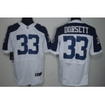 Nike Dallas Cowboys #33 Tony Dorsett White Thanksgiving Elite Jersey