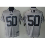 Nike Dallas Cowboys #50 Sean Lee Lights Out Gray Elite Jersey