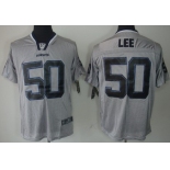 Nike Dallas Cowboys #50 Sean Lee Lights Out Gray Elite Jersey