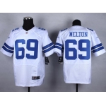 Nike Dallas Cowboys #69 Henry Melton White Elite Jersey