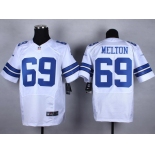 Nike Dallas Cowboys #69 Henry Melton White Elite Jersey