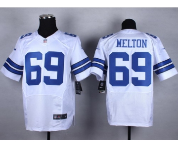 Nike Dallas Cowboys #69 Henry Melton White Elite Jersey