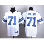 Nike Dallas Cowboys #71 La'el Collins White Elite Jersey