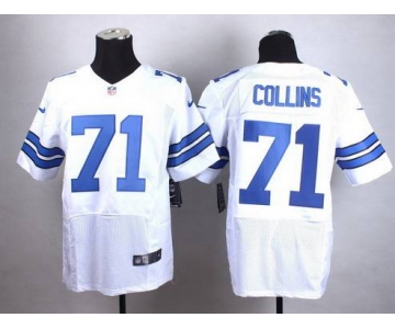 Nike Dallas Cowboys #71 La'el Collins White Elite Jersey