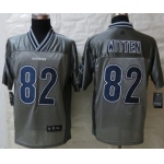 Nike Dallas Cowboys #82 Jason Witten 2013 Gray Vapor Elite Jersey