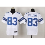 Nike Dallas Cowboys #83 Terrance Williams White Elite Jersey