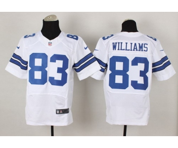Nike Dallas Cowboys #83 Terrance Williams White Elite Jersey