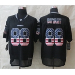 Nike Dallas Cowboys #88 Dez Bryant 2014 USA Flag Fashion Black Elite Jersey