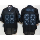 Nike Dallas Cowboys #88 Dez Bryant Lights Out Black Ornamented Elite Jersey