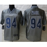 Nike Dallas Cowboys #94 DeMarcus Ware 2013 Gray Vapor Elite Jersey