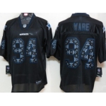 Nike Dallas Cowboys #94 DeMarcus Ware Lights Out Black Ornamented Elite Jersey