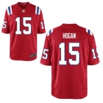 Men's New England Patriots #15 Chris Hogan Red Alternate NFL Nike Elite Jersey