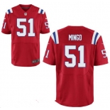 Men's New England Patriots #51 Barkevious Mingo Red Alternate Stitched NFL Nike Elite Jersey