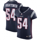 Men's Nike New England Patriots #54 Dont'a Hightower Navy Blue Team Color Stitched NFL Vapor Untouchable Elite Jersey