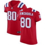 Men's Nike New England Patriots #80 Danny Amendola Red Alternate Stitched NFL Vapor Untouchable Elite Jersey