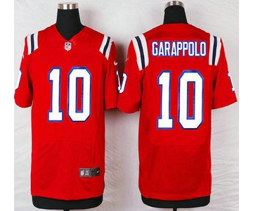 New England Patriots #10 Jimmy Garoppolo Red Alternate NFL Nike Elite Jersey