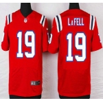 New England Patriots #19 Brandon LaFell Red Alternate NFL Nike Elite Jersey