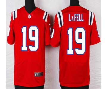 New England Patriots #19 Brandon LaFell Red Alternate NFL Nike Elite Jersey