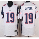 New England Patriots #19 Brandon LaFell White Road NFL Nike Elite Jersey