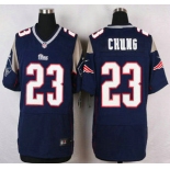 New England Patriots #23 Patrick Chung Navy Blue Team Color NFL Nike Elite Jersey