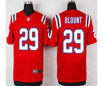 New England Patriots #29 LeGarrette Blount Red Alternate NFL Nike Elite Jersey