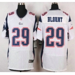 New England Patriots #29 LeGarrette Blount White Road NFL Nike Elite Jersey