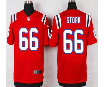 New England Patriots #66 Bryan Stork Red Alternate NFL Nike Elite Jersey