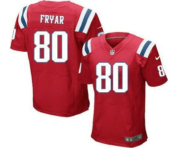 New England Patriots #80 Irving Fryar Red Retired Player NFL Nike Elite Jersey