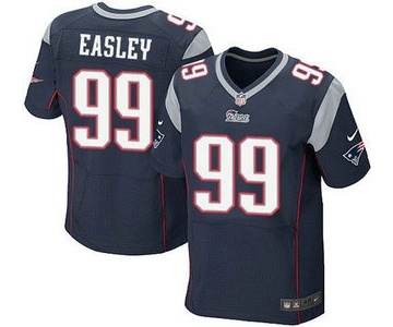 New England Patriots #99 Dominique Easley Navy Blue Team Color NFL Nike Elite Jersey