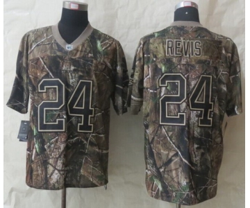 Nike New England Patriots #24 Darrelle Revis Realtree Camo Elite Jersey