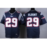 Nike New England Patriots #29 LeGarrette Blount Blue Elite Jersey