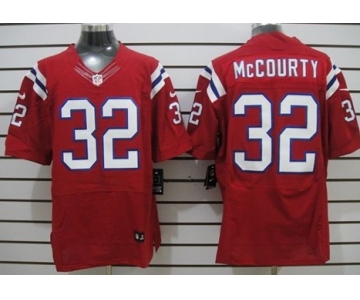 Nike New England Patriots #32 Devin McCourty Red Elite Jersey