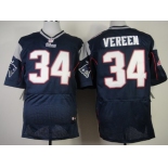 Nike New England Patriots #34 Shane Vereen Blue Elite Jersey