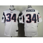 Nike New England Patriots #34 Shane Vereen White Elite Jersey